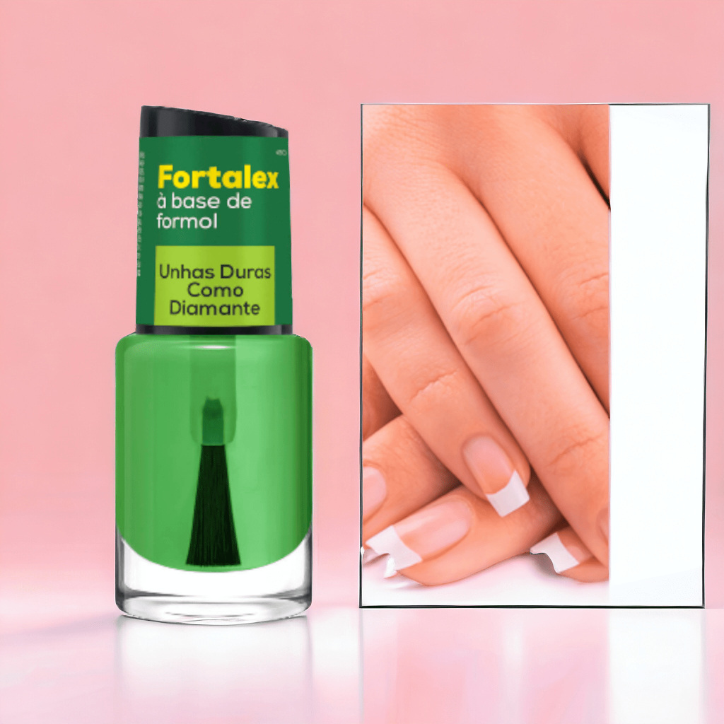 Base Fortalex Unhas Duras Como Diamantes Esmalte Cora 10mL