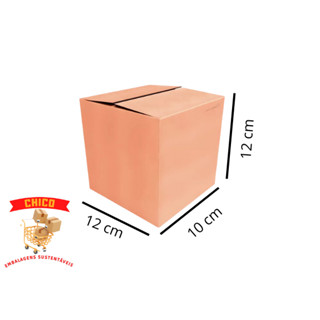 100 CAIXAS DE PAPELÃO 12X10X12 em Oferta na Shopee