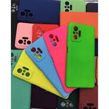 Kit 2X1 Xiaomi Redmi Note 10S / Note 10 4G - Película Ceramica 9D + Capa Silicone Aveludada Colorida