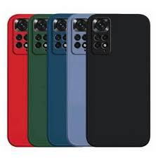 Kit Xiaomi Redmi Note 11S / 4G- Capa Silicone Colorida + Película Ceramica Protetora Anti Impacto . em Oferta na Shopee