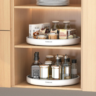 Organizador Giratório 360G Multiuso - Bandeja para Cozinha, Temperos, Frutas, Maquiagem, Banheiro e Quarto em Oferta na Shopee