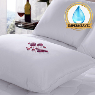 Capa De Travesseiro Protetor Impermeável Altenburg 50 x 70 com Zíper Não Faz Barulho em Oferta na Shopee