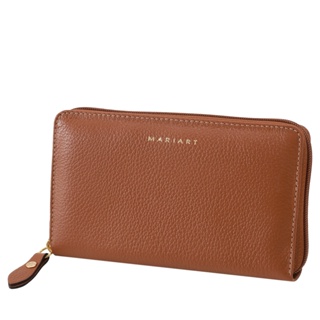 Carteira Feminina de Couro Bovino Legítimo c/ Zíper Mariart 604N em Oferta na Shopee