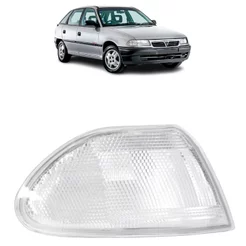 Pisca Seta Dianteira Astra 1993 1994 1995 1996 Cristal Lente Estriada Acrilico
