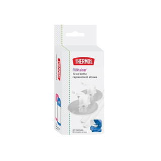 Kit Refil Com 2 Bicos + 2 Canudos Peças De Reposição Thermos Funtainer 355ml para os Modelos F401/F410/F411 O ORIGINAL