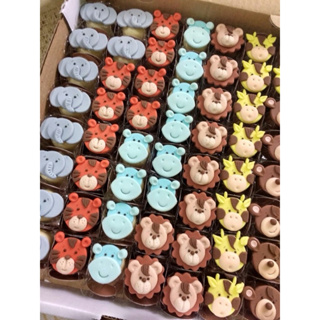 Aplique de Açúcar Safari - para Docinhos e Bombons - FAZEMOS QUALQUER TEMA em Oferta na Shopee