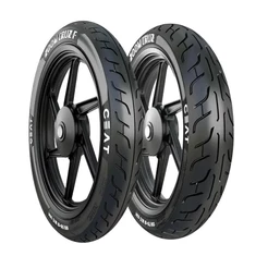 Par de Pneu Ceat Original 100/90-18 130/70-18 Royal Interceptor continental 650 + Brinde camaras