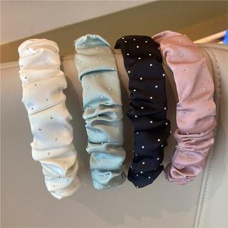 Faixa de cabeça Faixa de cabeça, Fêmea Su Pl Face W Dedicado Faixas largas com frisos simples Faixas de cabelo prensadas