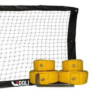 Kit Beach Tennis Oficial Duplas/ Simples ( Rede + Marcação)