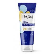 Creme Hidratante Corporal Firmador Q10 Raavi 240g em Oferta na Shopee