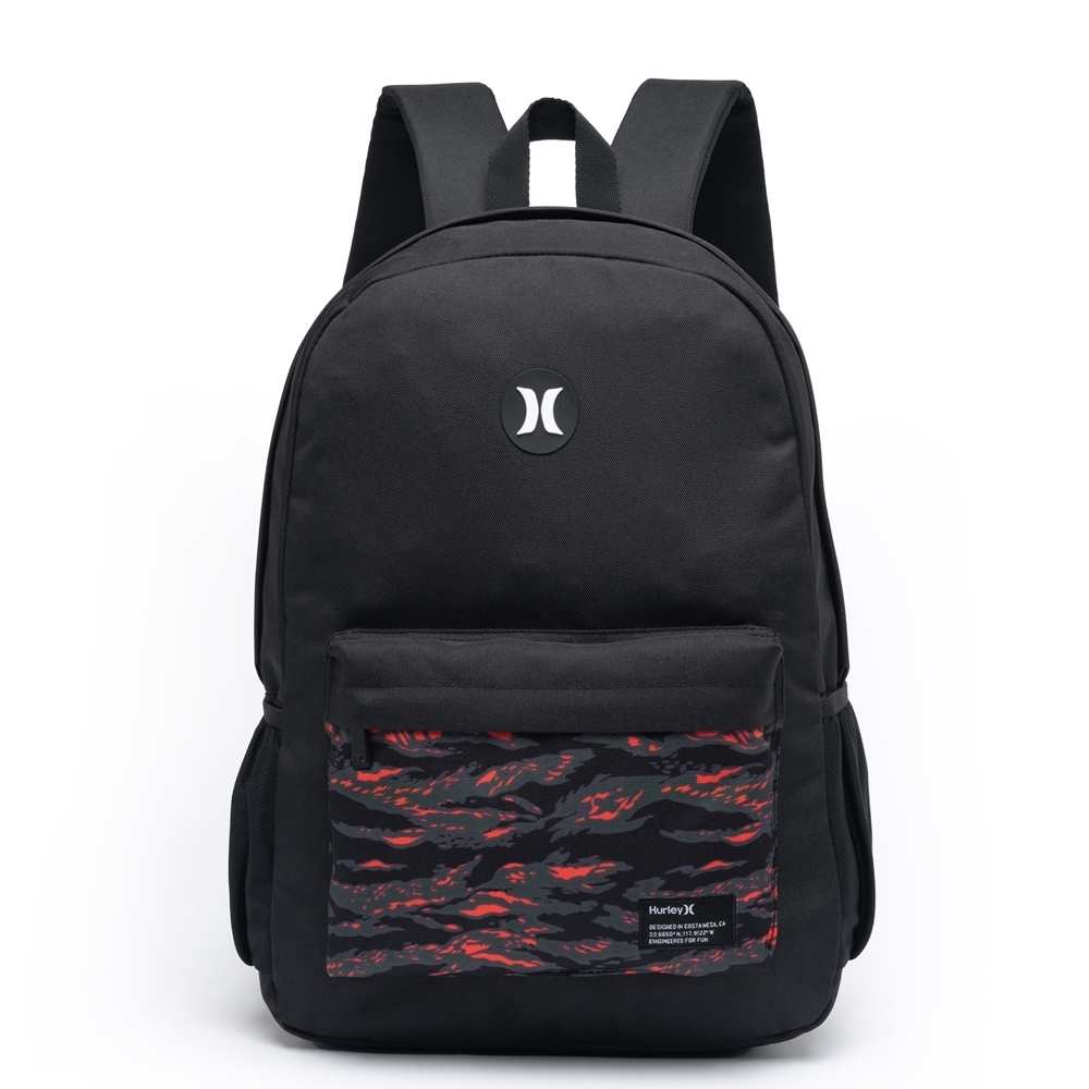 Mochila Hurley Masculina Grande Espaçosa Escolar Trabalho Reforçada