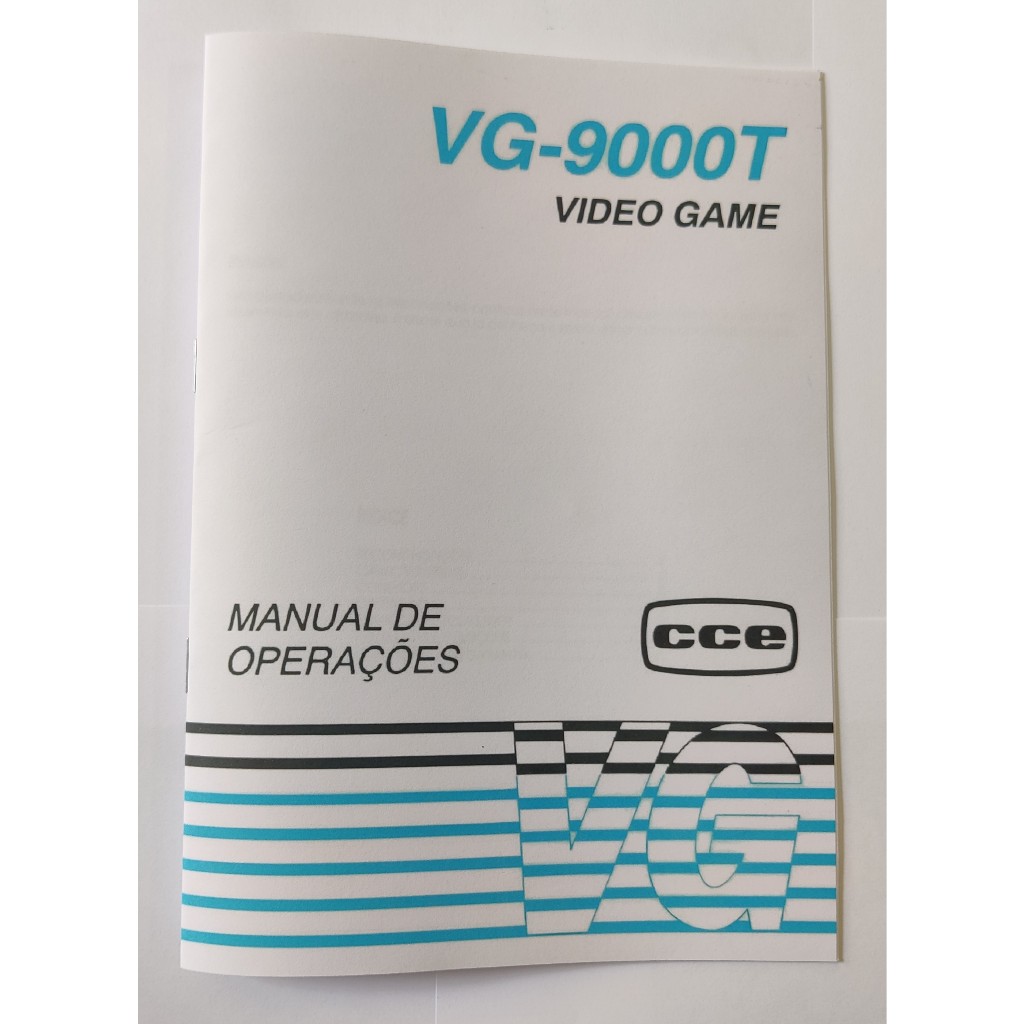 CCE Turbo Game VG-9000T Manual de Instruções