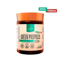 Green Propolis 60 Cápsulas Compostos Fenólicos 9,9mg - Nutrify