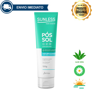 Kit Pós Sol com Aloe Vera e Camomila Sunless 120g Alívio e Hidratação Envio Imediato em Oferta na Shopee