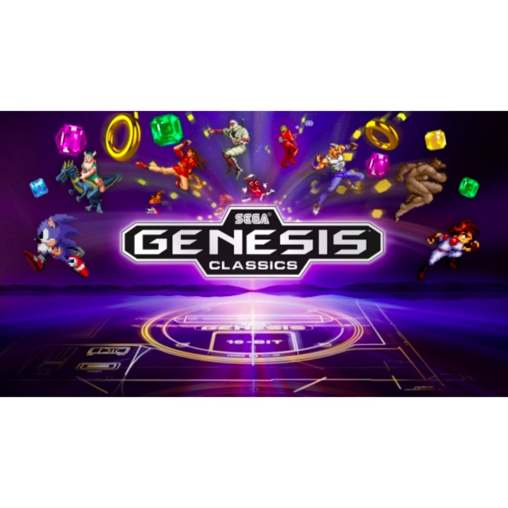 Jogo Super coleção Sega Genesis, Mega Drive em mídia física para pc