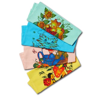 Kit 10 Panos De Prato Copa Atacado Pé De Galinha Color em Oferta na Shopee