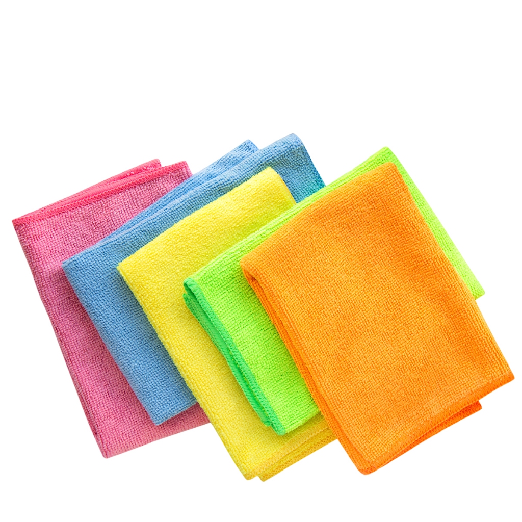 Kit 10 Toalha Microfibra Limpa Vidro Flanela Magica 60cm x 50cm em Oferta na Shopee