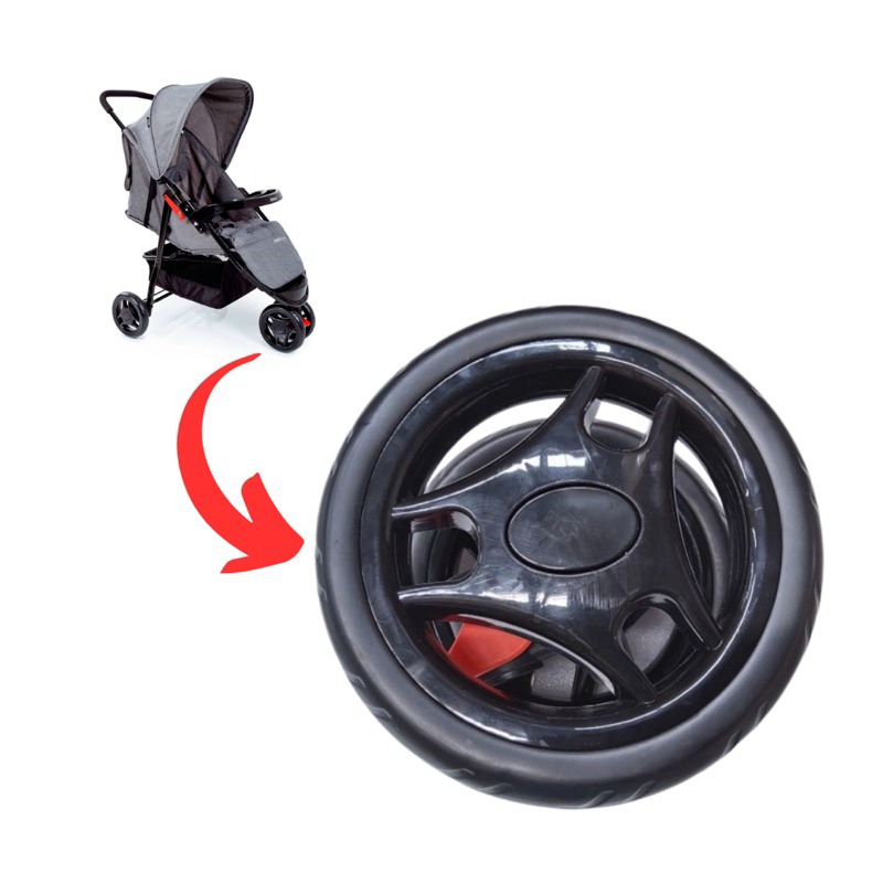 Roda Dianteira Frente Fronta do Carrinho de Bebê Toffy Cosco Originall