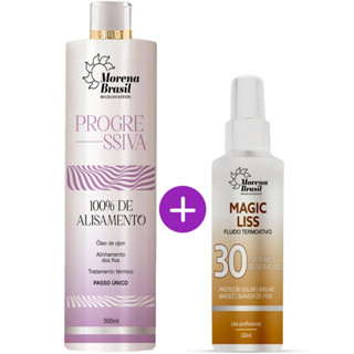 Progressiva Brazillian Keratin + Magic Liss - Super Protetor em Oferta na Shopee