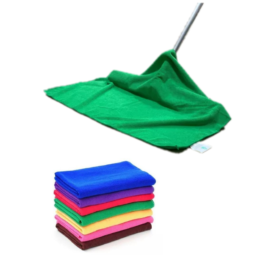 Kit 06 Panos de Microfibra Grande para Limpeza Geral 50x60cm em Oferta na Shopee