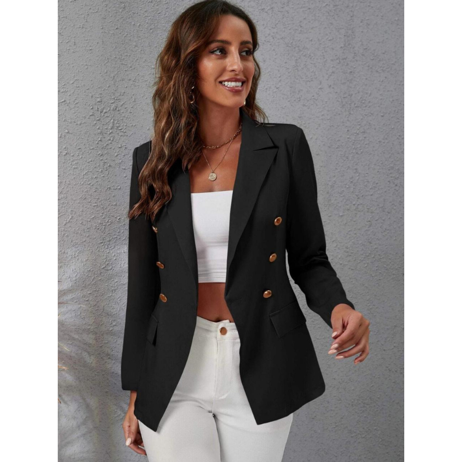 Blazer Feminino Plus Size Alfaiataria Rosa Elegante Casual Moda Blogueira