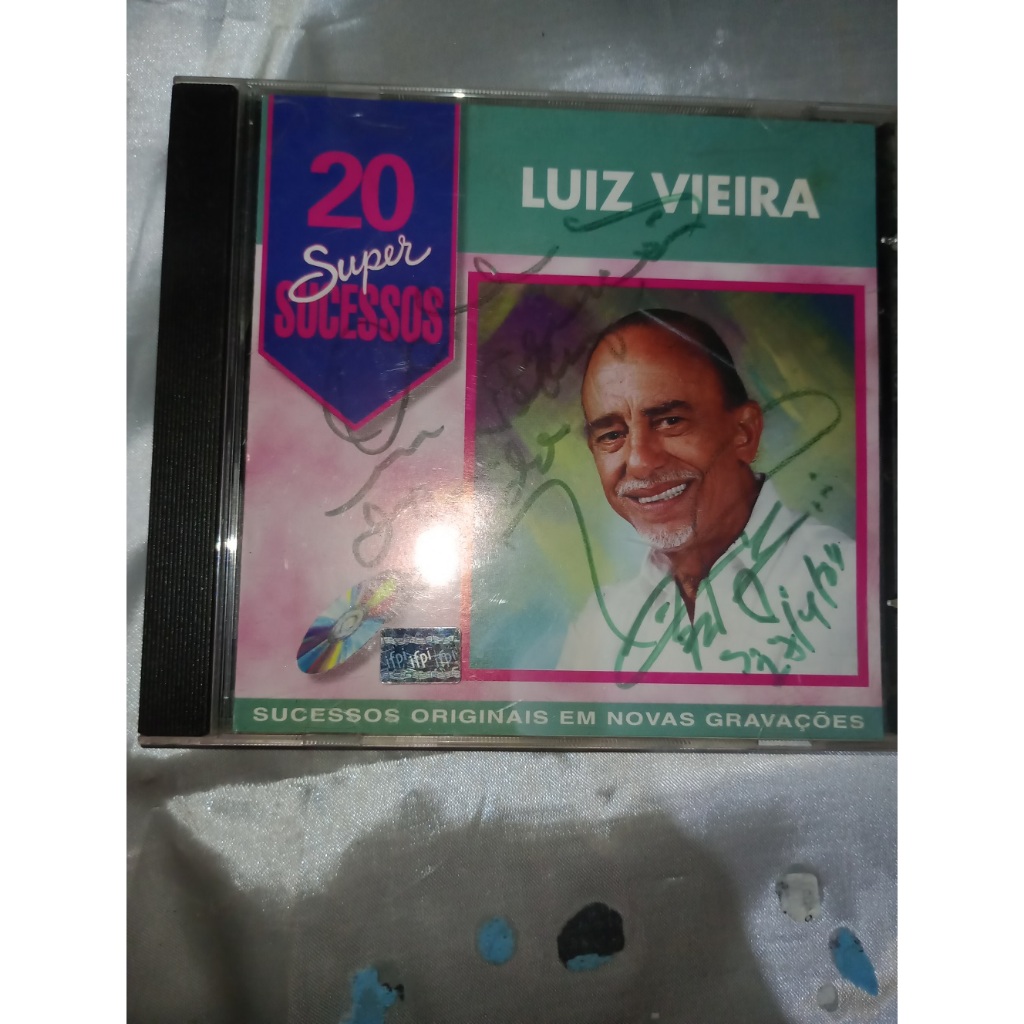 CD 20 Super Sucessor Luiz Vieira - Sucessos originais em novas gravações