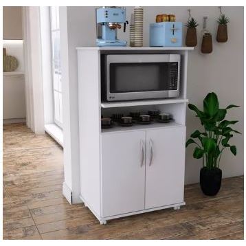Gabinete Balcão Suporte de Microondas Multiuso em Oferta na Shopee