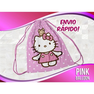 MOCHILINHA HELLO KITTY 2 (ENVIO RÁPIDO) - SACOLINHA LEMBRANCINHA em Oferta na Shopee