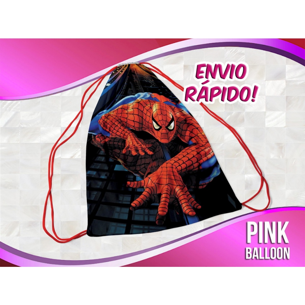 MOCHILINHA HOMEM ARANHA 2 (ENVIO RÁPIDO) - SACOLINHA LEMBRANCINHA em Oferta na Shopee