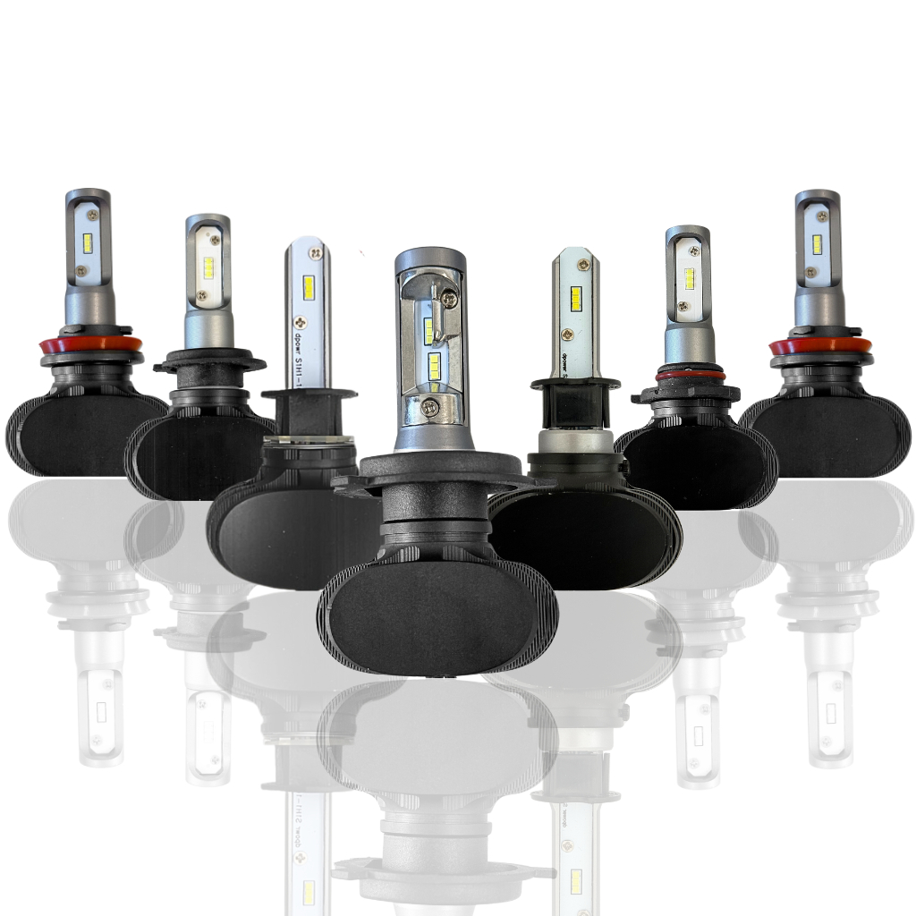 Lâmpada shockligt Ultra Led Titanium 12.000 Lumens H1 H3 H4 H7 H8/H11 9005/HB3 9006/HB4 Super Led automotiva canbus alto baixo milha neblina sem cooler alta durabilidade forte á prova d'água resistente fácil instalação original potente