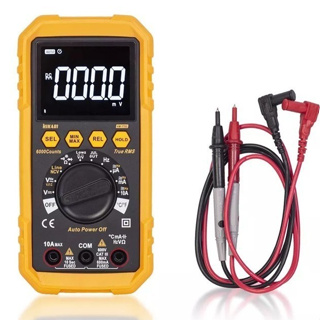 Multímetro Digital Hikari HM-1700 True RMS, NCV, 600V, Capacitância, Display Grande Iluminado EBTN em Oferta na Shopee