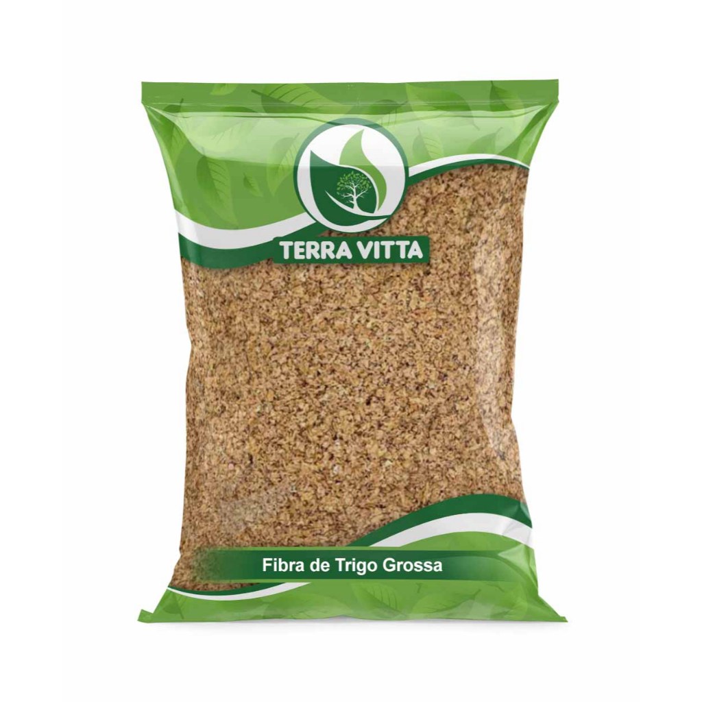 Fibra de Trigo Grossa 1Kg em Oferta na Shopee