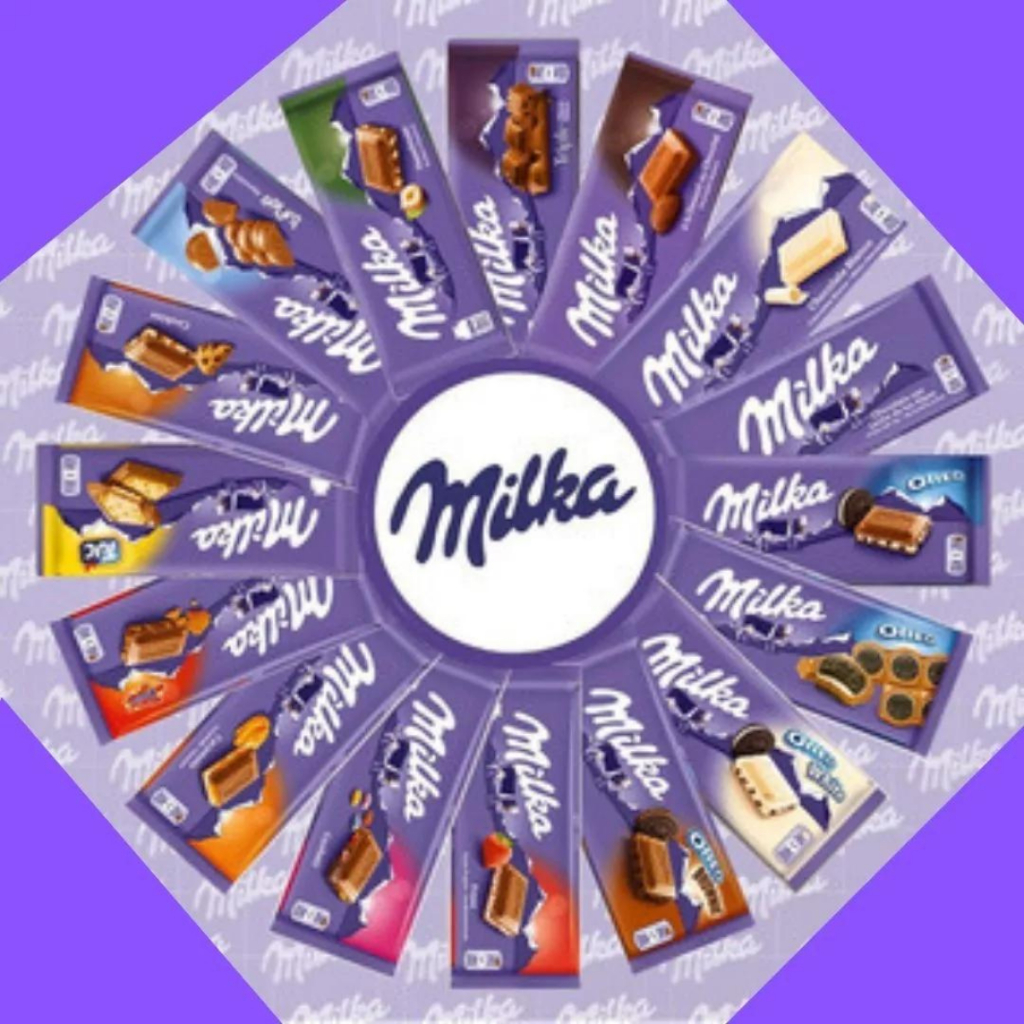 3 Unidades Chocolate Barra Milka 100g - Aleatorio Sem Escolha em Oferta na Shopee