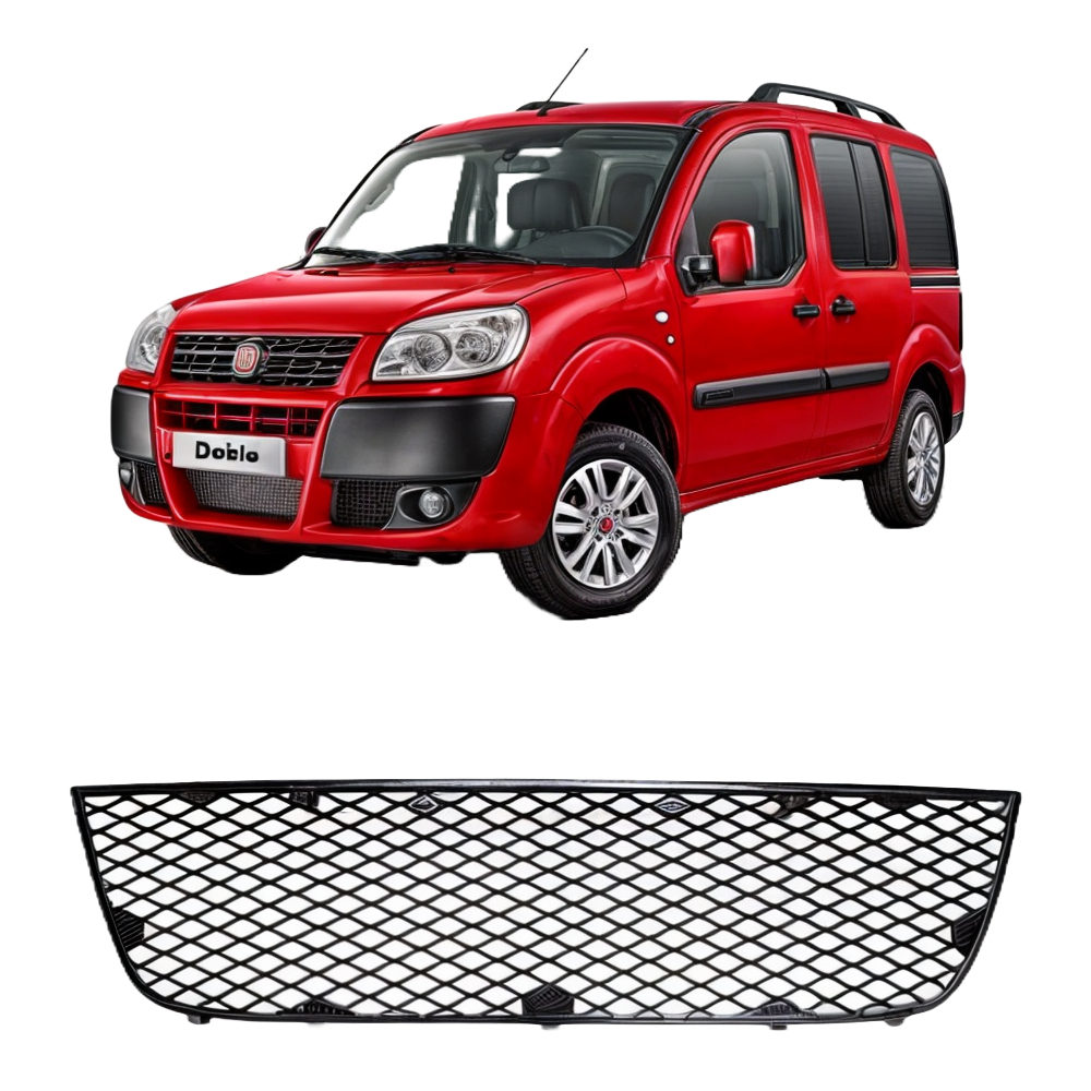 Grade Inferior Parachoque Fiat Doblo Doblò Essence Original em Oferta na Shopee