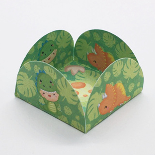 FORMINHA DINO BABY PARA CONFEITARIA DOCES FESTA ANIVERSÁRIO CORES LISAS CANDYZINHA - BASE 3x3 cm em Oferta na Shopee