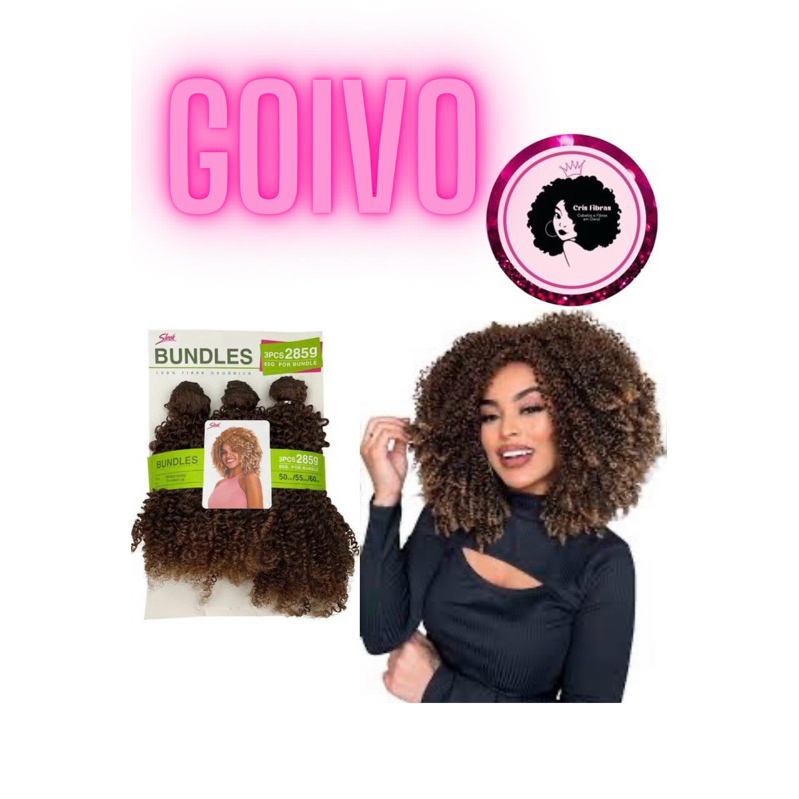 Cabelo Goivo Bundles Sleek Pacotão 285 gramas.