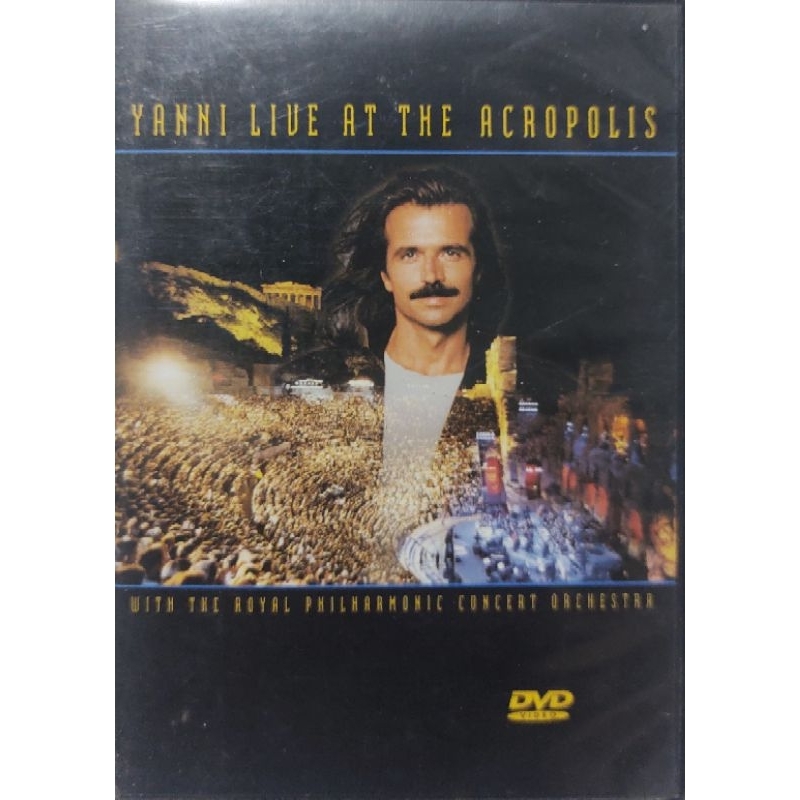 Dvd Yanni Live At The Acropolis Otimo Estado