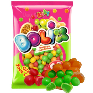 Goma Azedinha Bolix Bala 500g - Escolha O Sabor Kuky em Oferta na Shopee