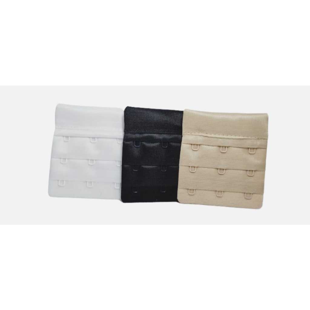 KIT com 4 Extensor para Sutiã com 3 fileira e 3 gancho de 6 cm  largura .