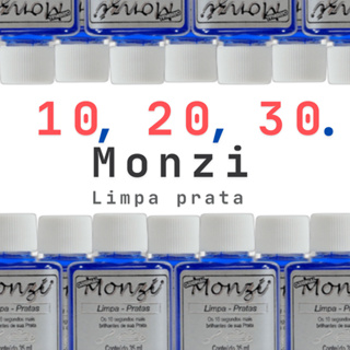 10, 20 ou 30 Limpa Pratas Monzi Original 35ml - MELHOR PREÇO em Oferta na Shopee