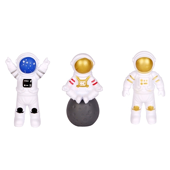 Bonecos Astronautas Espaciais 3 Unidades em Oferta na Shopee