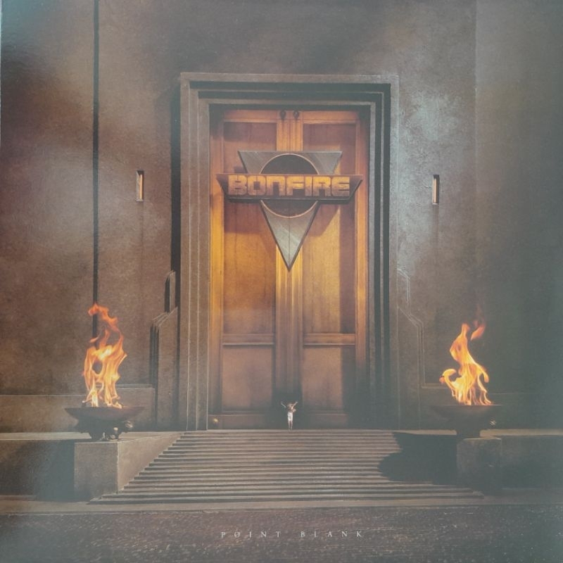 Bonfire-Point Blank - lp importado c/encarte-vinil