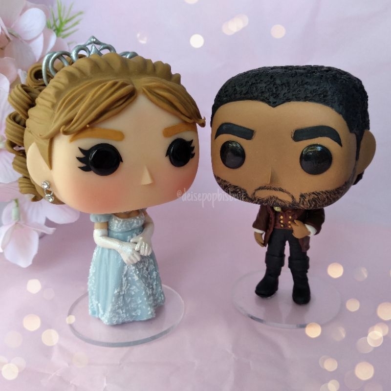 Pop Custom Daphne e Duque da Hastings Os Bridgertons
