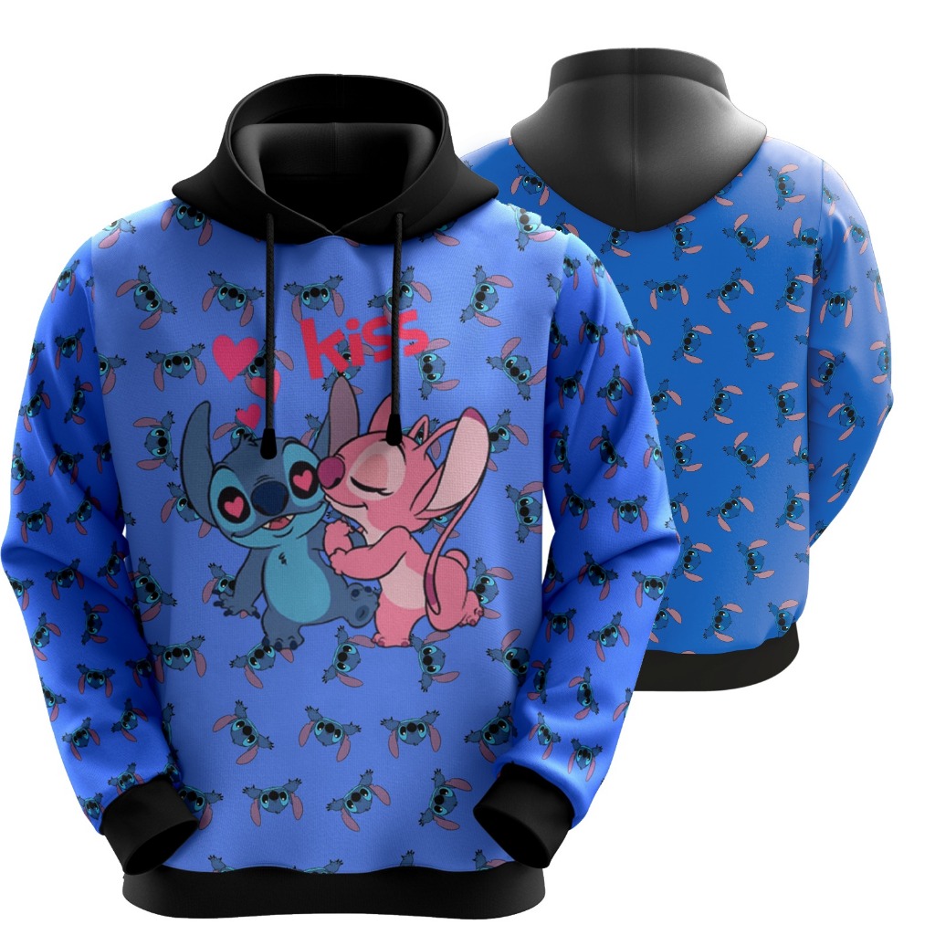 Blusa de Moletom Sublimado Infantil Desenho Animado Desenho