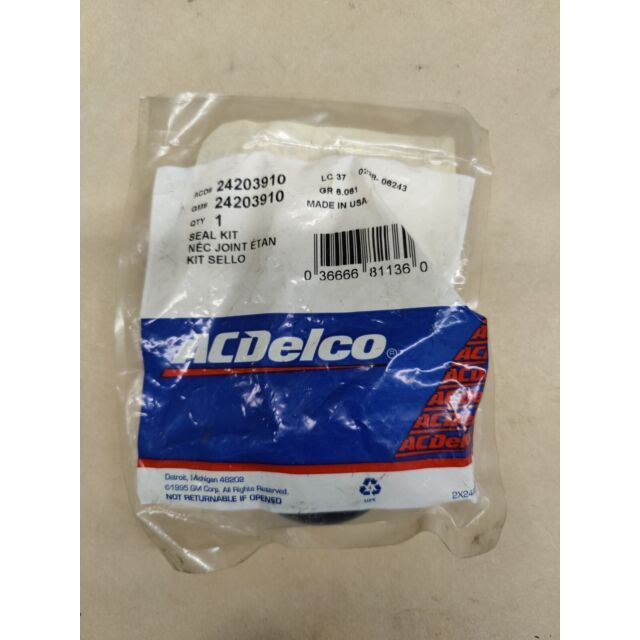 NOVO KIT DE VEDAÇÃO ACDELCO GM GENERAL MOTORS PEÇA N°. 24203910