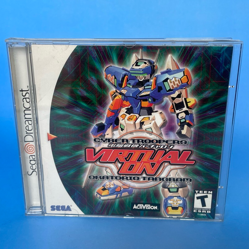 Cyber Troopero Virtual On Oratório Tangram - Dreamcast
