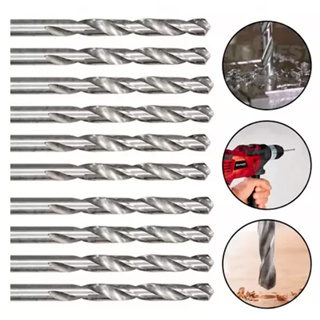 Jogo Broca Aço Rápido 10 Unidades 5mm Resiste Corta Chapa Metal Plástico Madeira em Oferta na Shopee
