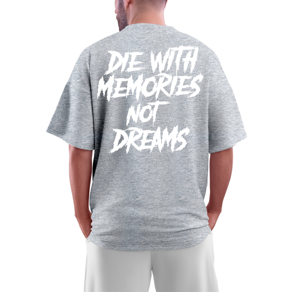 Camiseta Oversized Academia Treino Frase Incentivo Estilosa Confortavel