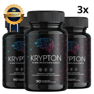Super Kit 3x Nootropico Krypton Original Foco Total 90 Comprimidos em Oferta na Shopee