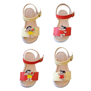 Sandália infantil feminina enfeite Turma da Mônica em Oferta na Shopee